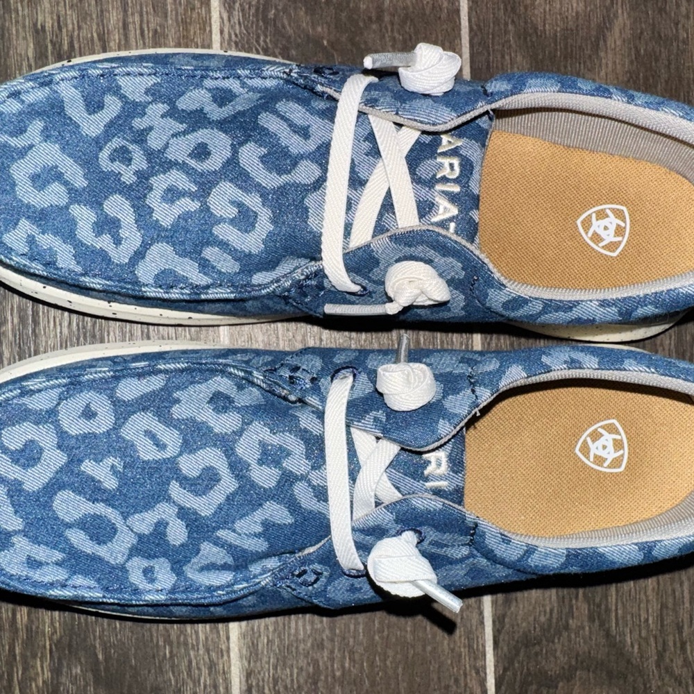 Ariat Denim Leopard Casual Shoes